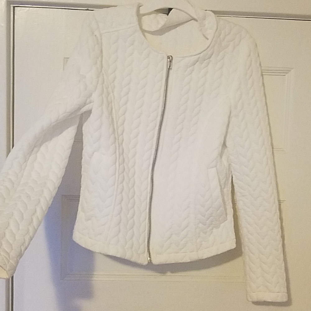 White jacket blazer